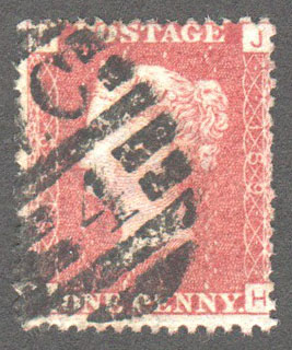 Great Britain Scott 33 Used Plate 189 - JH - Click Image to Close